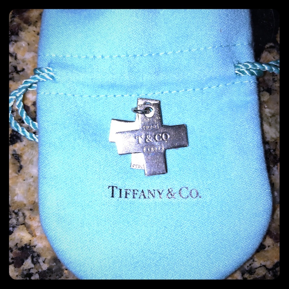 Tiffany and Co cross pendant